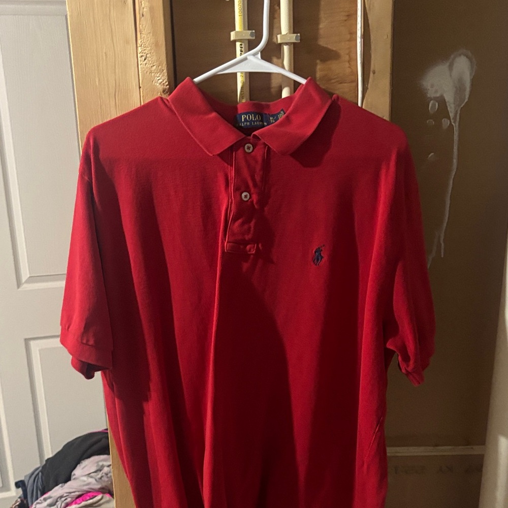 Polo by Ralph Lauren Men's Vibrant Red Polo Shirt